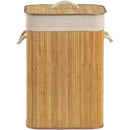 Cesto de Roupa de Bambu