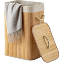 Cesto de Roupa de Bambu
