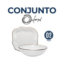 Conjunto de Travessa e Saladeira Ryo Maresia - Oxford