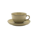 Aparelho de Jantar 20 Peças em Cerâmica Flat Ocre - Oxford Original