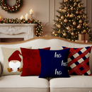 Kit 4 Capas de Almofadas Natalinas – 45x45cm