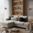 Almofada Nó Escandinavo – Design Moderno e Aconchegante