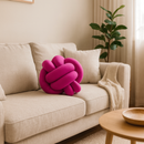 Almofada Nó Escandinavo – Design Moderno e Aconchegante