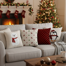 Kit 4 Capas de Almofadas Natalinas – 45x45cm