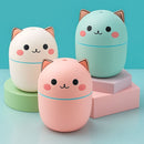 Mini Umidificador Gatinho – Leveza e charme para o seu cantinho.