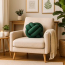 Almofada Nó Escandinavo – Design Moderno e Aconchegante