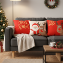 Kit 4 Capas de Almofadas Natalinas