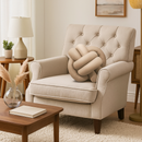 Almofada Nó Escandinavo – Design Moderno e Aconchegante