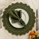 Kit Sousplat & Guardanapo Natalino – 4 Peças