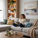 Almofada Nó Escandinavo – Design Moderno e Aconchegante