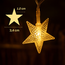 Cordão de Luz Estrelas — 4 metros de encanto Natalino