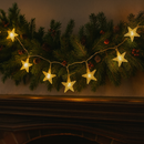 Cordão de Luz Estrelas — 4 metros de encanto Natalino