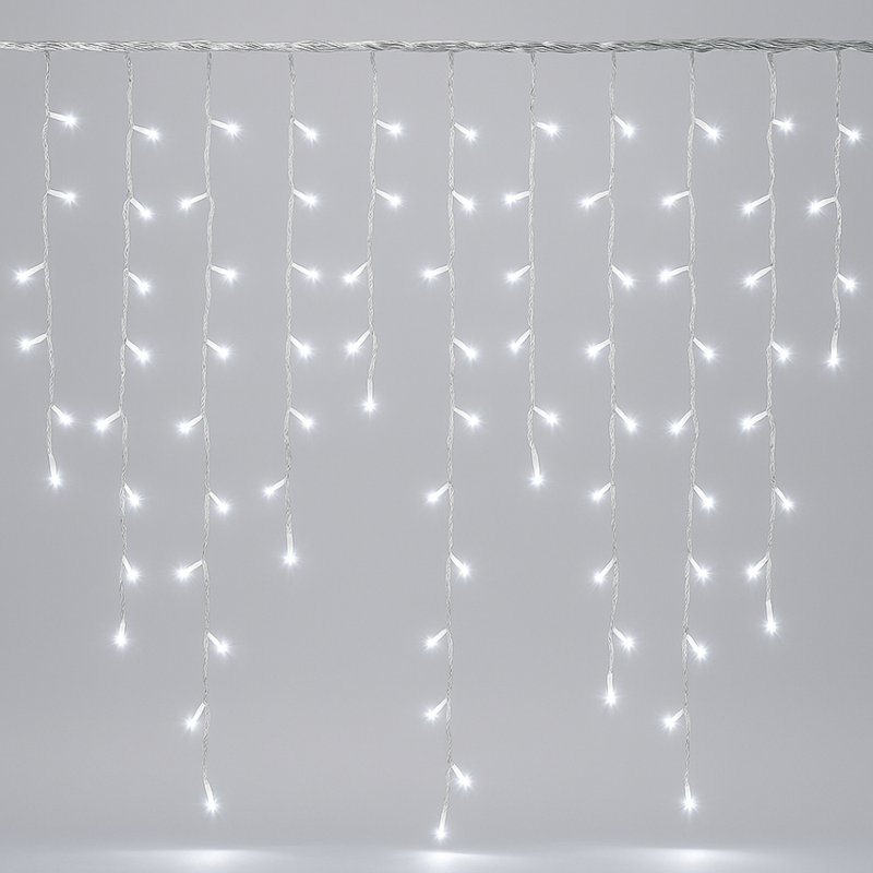 Cascata de Luzes Natalinas 400 LEDs – Brilho que Encanta o Natal