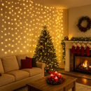 Cascata de Luzes Natalinas 400 LEDs – Brilho que Encanta o Natal