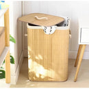 Cesto de Roupa de Bambu