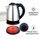 Chaleira Elétrica em Aço Inox