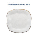 Conjunto de Travessa e Saladeira Ryo Maresia - Oxford