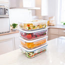 Kit Potes Herméticos 640ml - Vidro